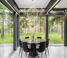 Новый фахверк в КП Зеленая роща-1