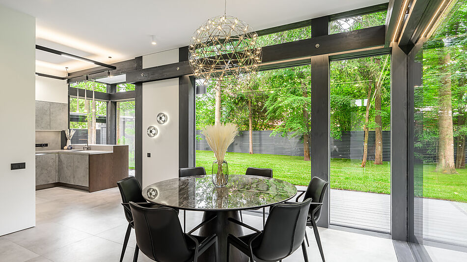 Новый фахверк в КП Зеленая роща-1