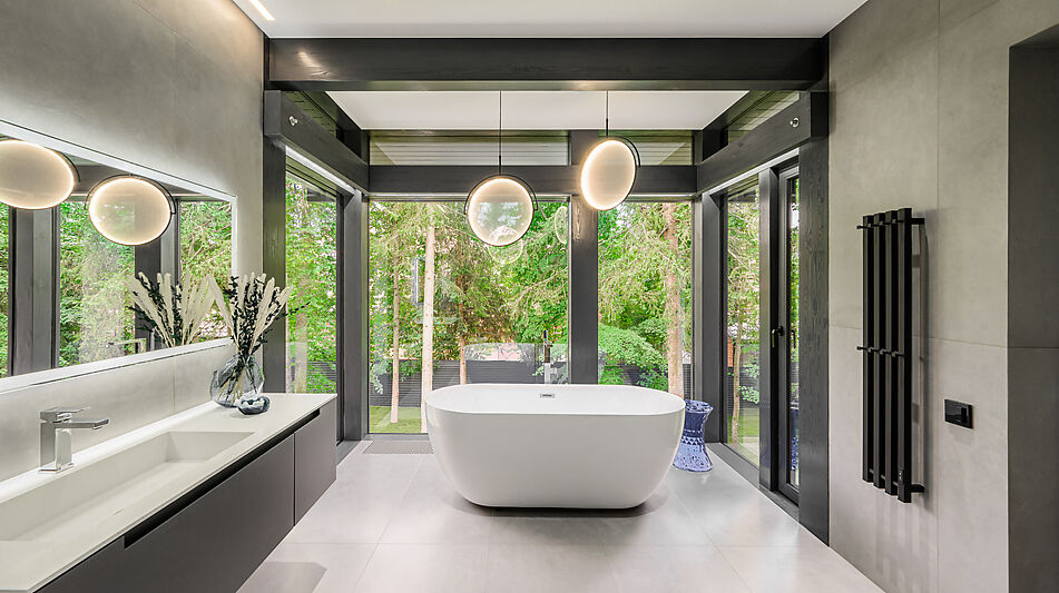 Новый фахверк в КП Зеленая роща-1