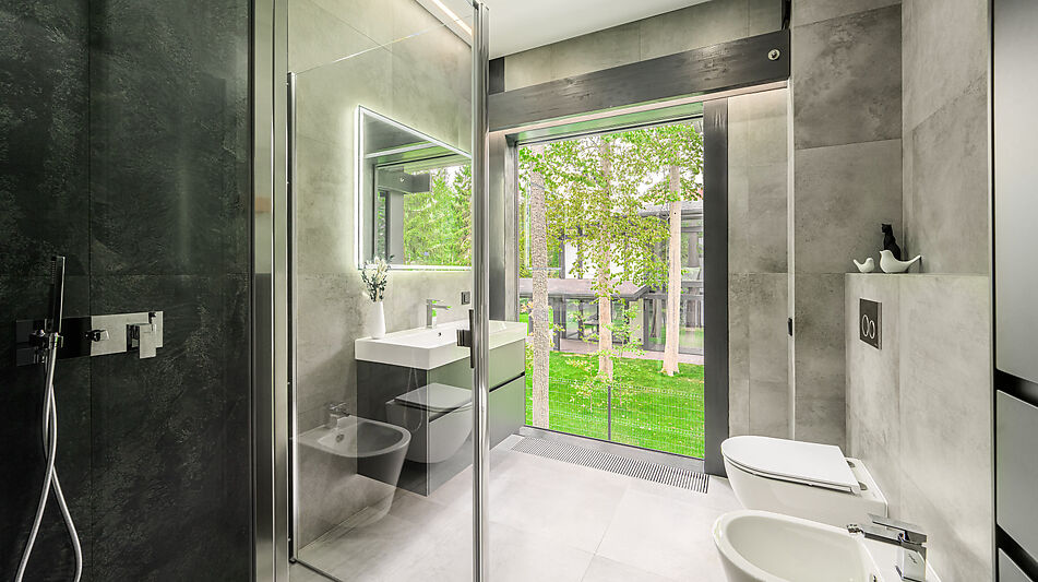 Новый фахверк в КП Зеленая роща-1