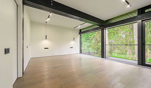 Новый фахверк в КП Зеленая роща-1