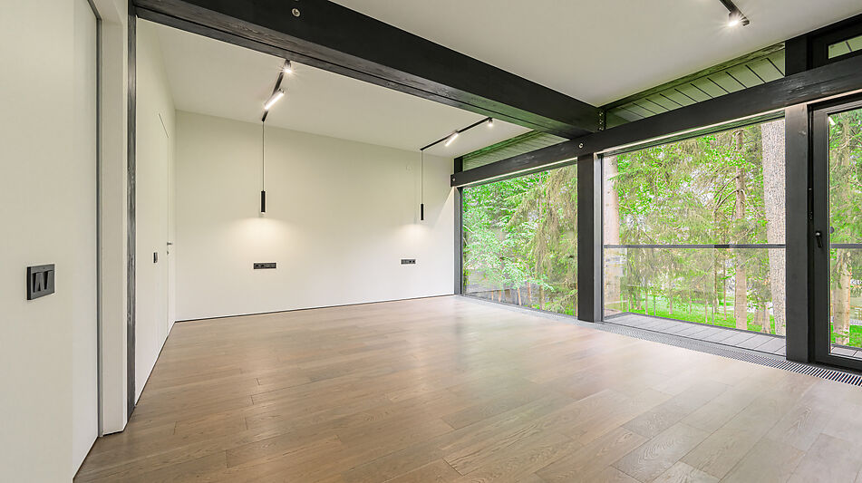 Новый фахверк в КП Зеленая роща-1