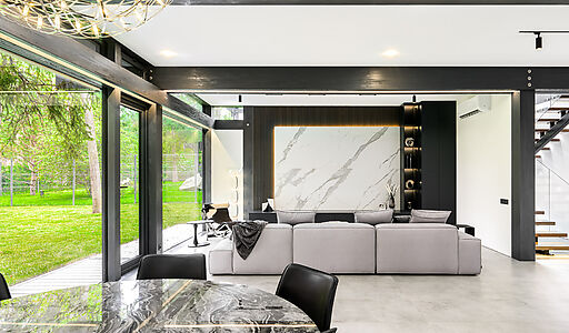 Новый фахверк в КП Зеленая роща-1