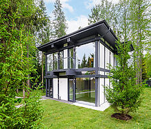 Новый фахверк в КП Зеленая роща-1