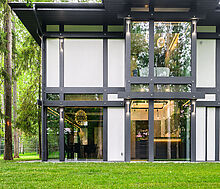 Новый фахверк в КП Зеленая роща-1