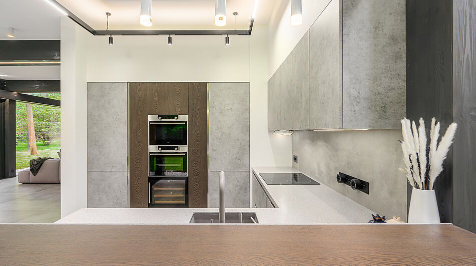 Новый фахверк в КП Зеленая роща-1