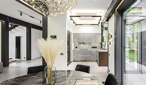 Новый фахверк в КП Зеленая роща-1