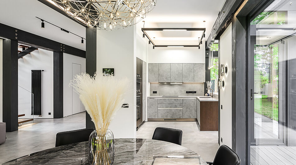 Новый фахверк в КП Зеленая роща-1