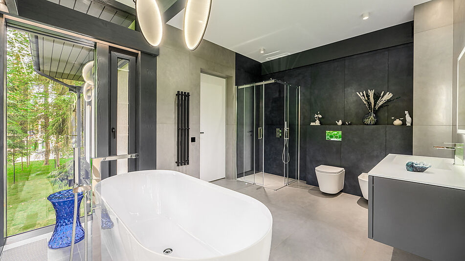 Новый фахверк в КП Зеленая роща-1