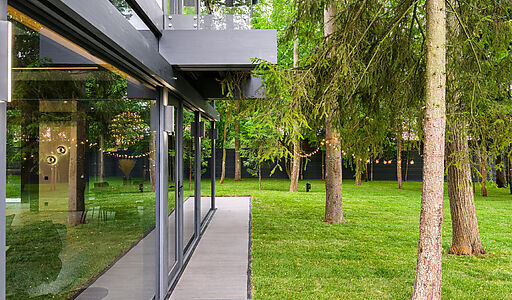 Новый фахверк в КП Зеленая роща-1