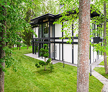 Новый фахверк в КП Зеленая роща-1