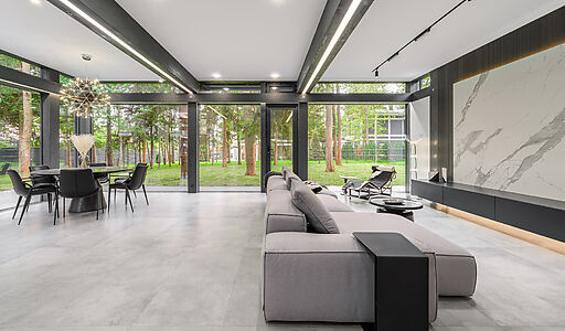 Новый фахверк в КП Зеленая роща-1