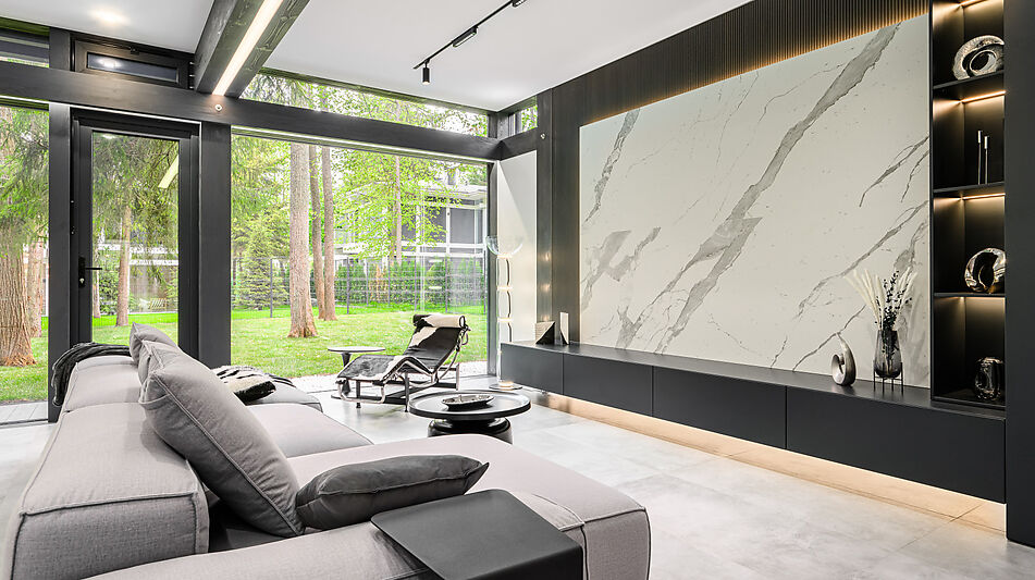 Новый фахверк в КП Зеленая роща-1