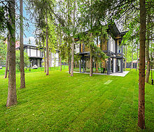 Новый фахверк в КП Зеленая роща-1