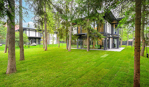 Новый фахверк в КП Зеленая роща-1