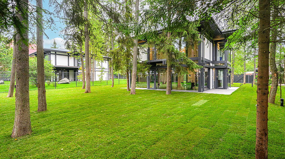 Новый фахверк в КП Зеленая роща-1