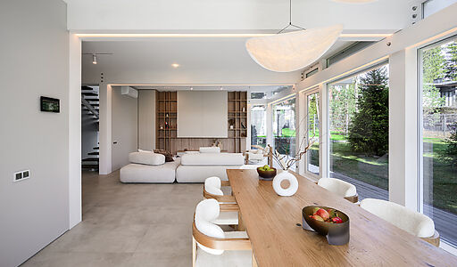 Новый фахверк в КП Зеленая роща-1