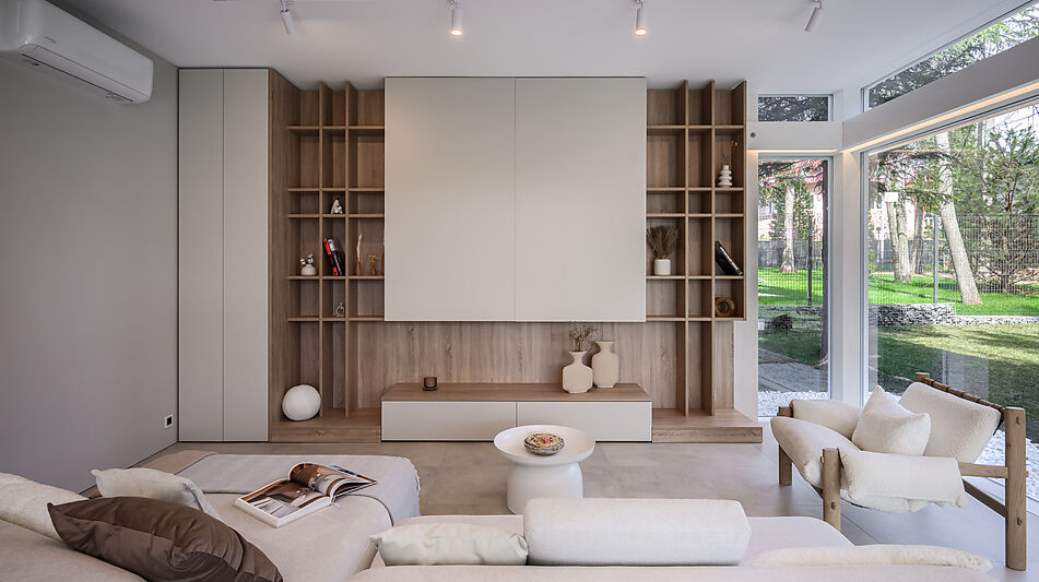 Новый фахверк в КП Зеленая роща-1