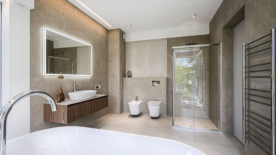 Новый фахверк в КП Зеленая роща-1