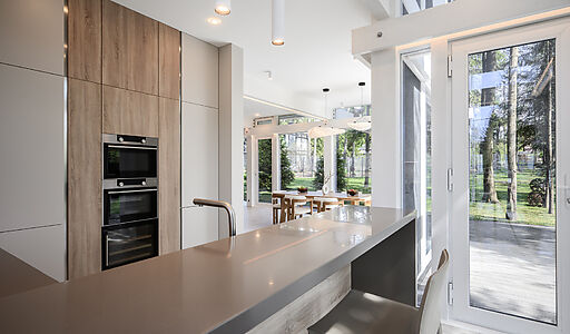 Новый фахверк в КП Зеленая роща-1