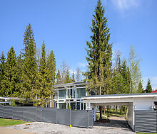 Новый фахверк в КП Зеленая роща-1