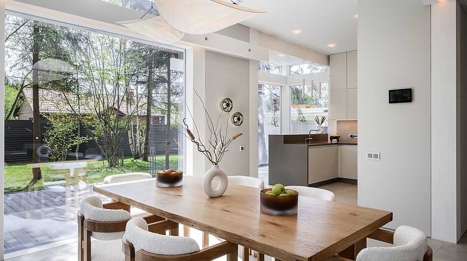 Новый фахверк в КП Зеленая роща-1