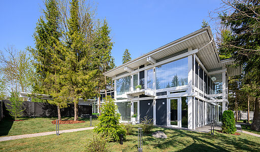 Новый фахверк в КП Зеленая роща-1