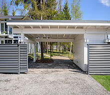 Новый фахверк в КП Зеленая роща-1