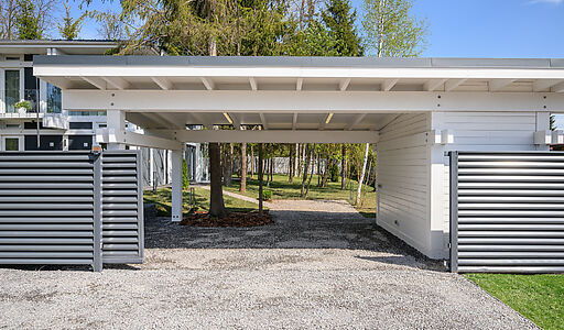 Новый фахверк в КП Зеленая роща-1