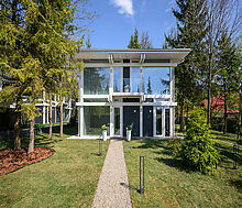 Новый фахверк в КП Зеленая роща-1