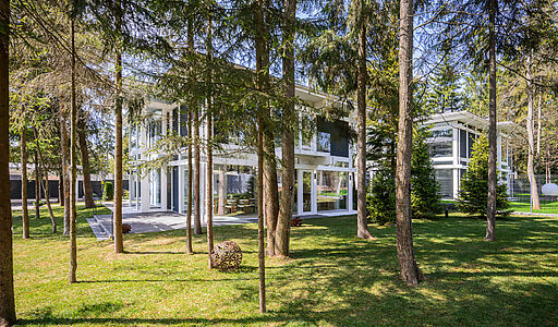 Новый фахверк в КП Зеленая роща-1