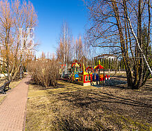 Дом с видом на озеро.