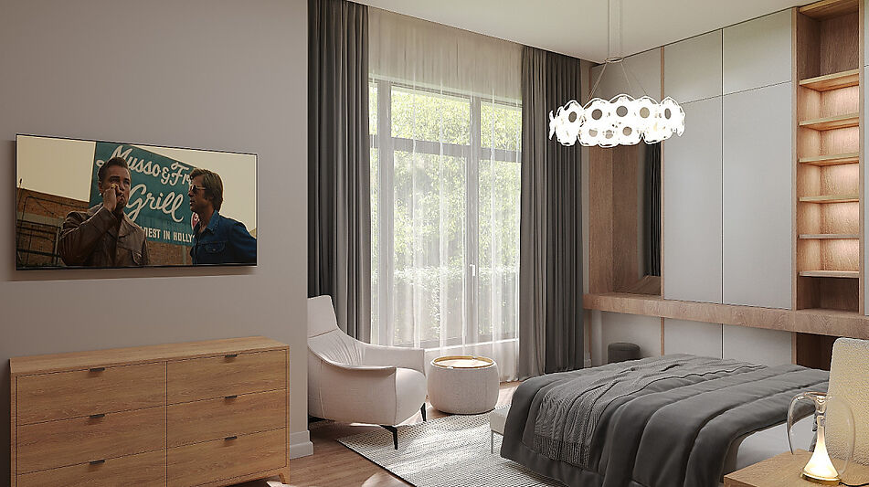 Стильный дом в КП Маслово парк