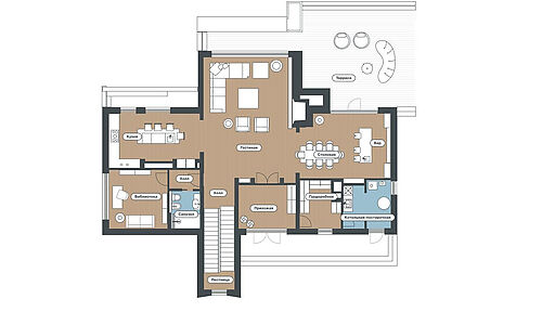 Стильный дом в КП Маслово парк