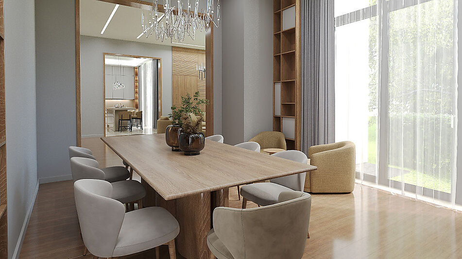 Стильный дом в КП Маслово парк