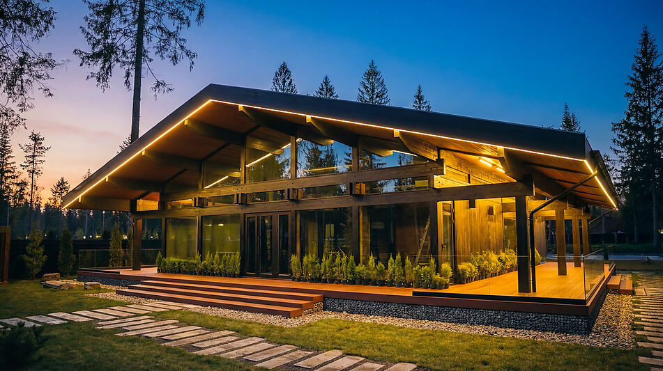 Фахверк под ключ в КП Ели Эстейт