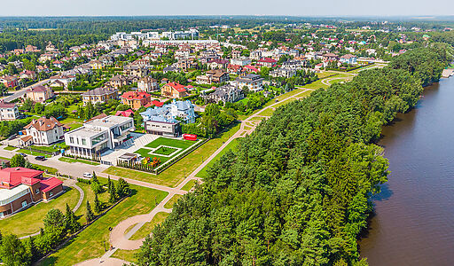 Первая линия  в КП Зеленый Мыс