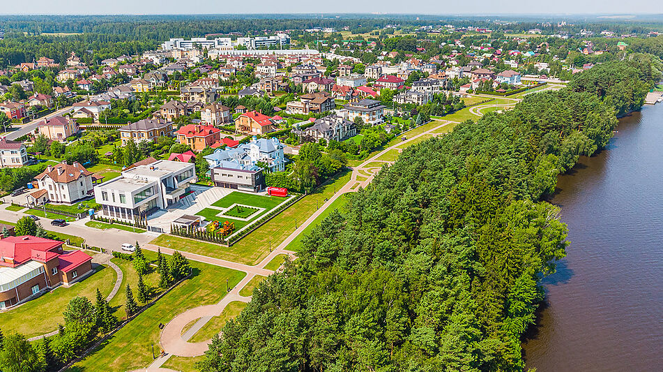 Первая линия  в КП Зеленый Мыс