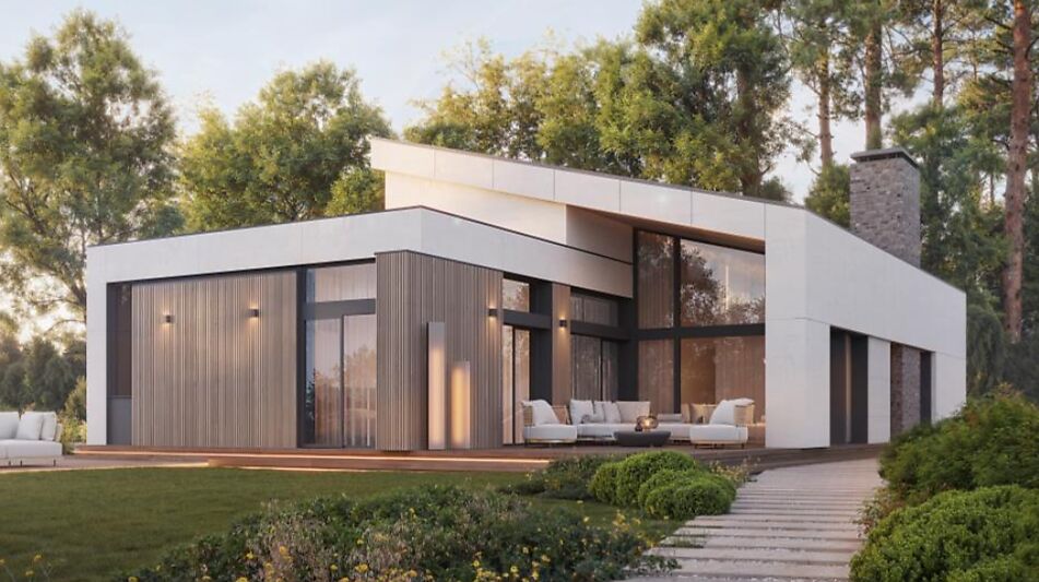 Дом в стиле шале в КП Порт Эмм