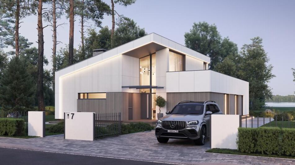 Дом в стиле шале в КП Порт Эмм