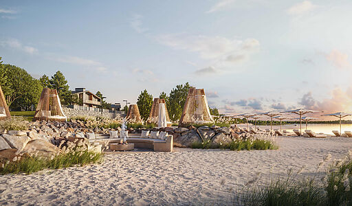 Шале у реки Волга в КП Порт Эмм