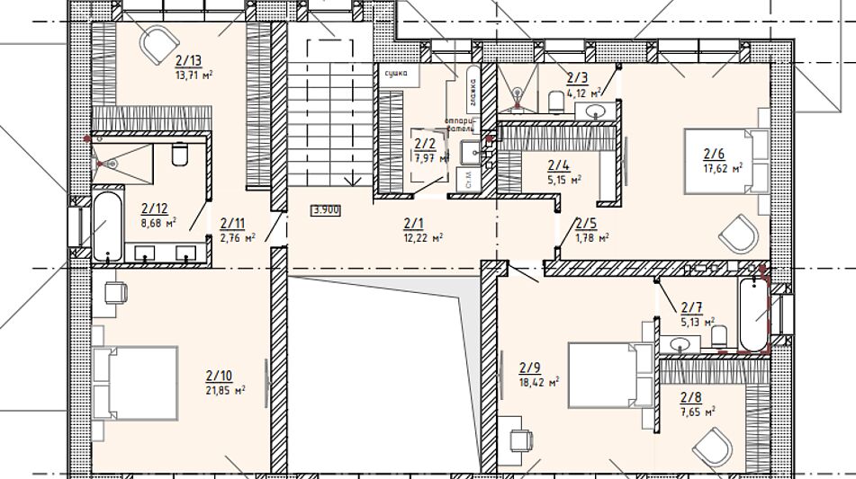 Дом с отделкой в Павлово Village
