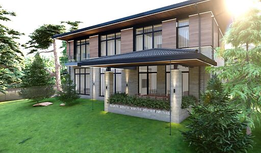 Дом с отделкой в Павлово Village