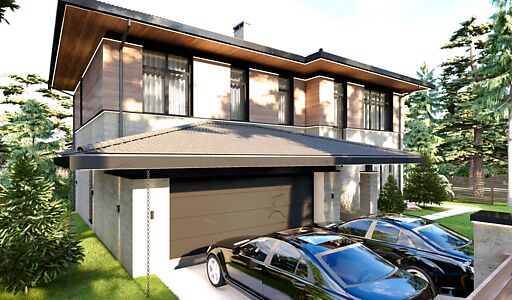 Дом с отделкой в Павлово Village