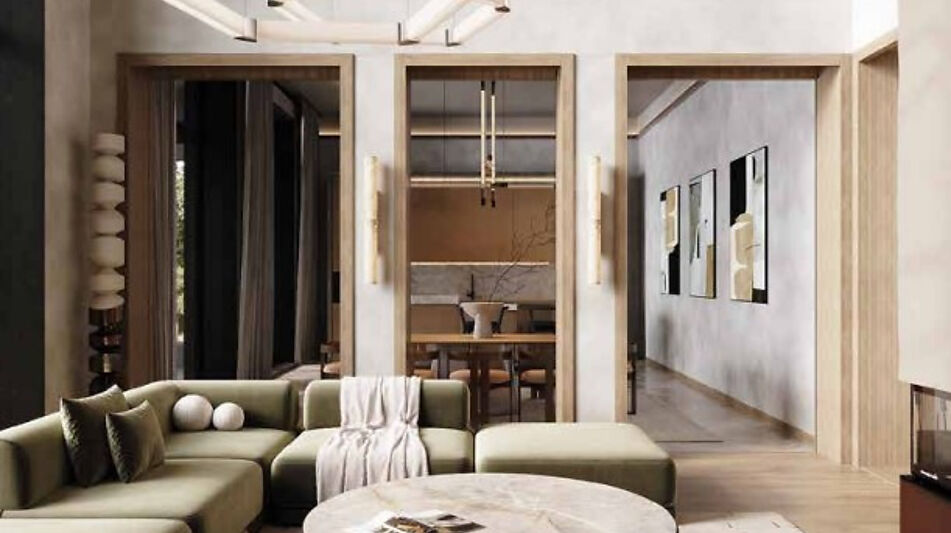 Дом с отделкой в Павлово Village