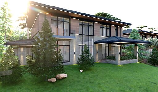 Дом с отделкой в Павлово Village