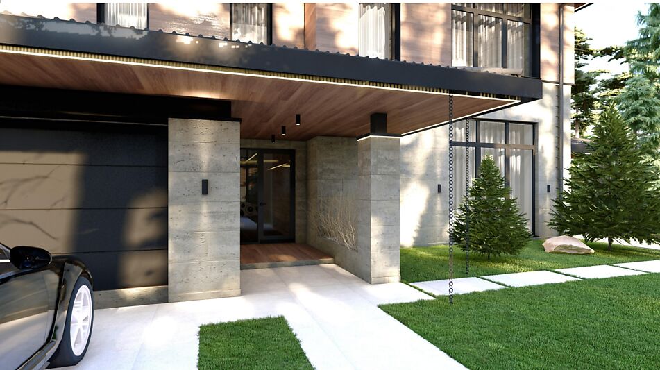 Дом с отделкой в Павлово Village