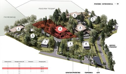 Участок в КП Лес Иславское