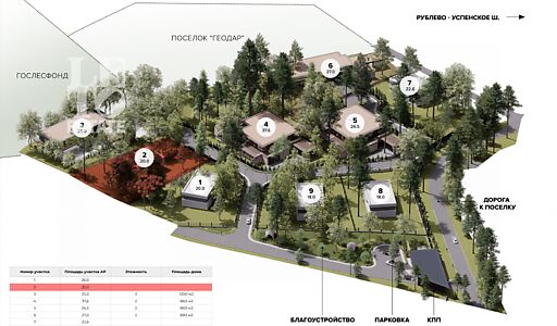 Участок в КП Лес Иславское