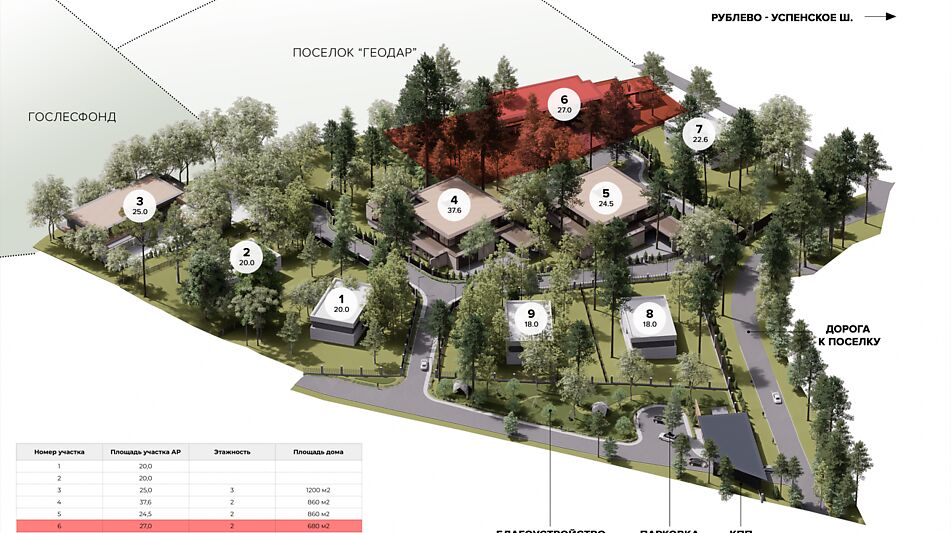 Участок в КП Лес Иславское